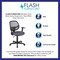 Flash Furniture Mesh Task Chair, Gray LF-118P-T-GY-GG - alternate 10